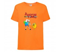 Футболка детская Время Приключений 0017 (Adventure Time) оранжевая (ADT orn 0017) 104 см Футболка детская Время Приключений 0017 (Adventure Time) оранжевая (ADT orn 0017) 104 см