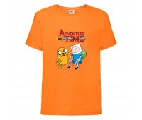 Футболка детская Время Приключений 0018 (Adventure Time) оранжевая (ADT orn 0018) 104 см Футболка детская Время Приключений 0018 (Adventure Time) оранжевая (ADT orn 0018) 104 см