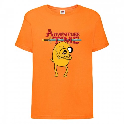Футболка детская Время Приключений 0024 (Adventure Time) оранжевая (ADT orn 0024) 152 см Футболка детская Время Приключений 0024 (Adventure Time) оранжевая (ADT orn 0024) 152 см
