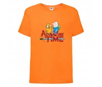 Футболка детская Время Приключений 0027 (Adventure Time) оранжевая (ADT orn 0027) 104 см Футболка детская Время Приключений 0027 (Adventure Time) оранжевая (ADT orn 0027) 104 см