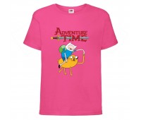 Футболка детская Время Приключений 0010 (Adventure Time) розовая (ADT pnc 0010) 104 см Футболка детская Время Приключений 0010 (Adventure Time) розовая (ADT pnc 0010) 104 см