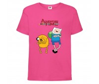 Футболка детская Время Приключений 0013 (Adventure Time) розовая (ADT pnc 0013) 104 см Футболка детская Время Приключений 0013 (Adventure Time) розовая (ADT pnc 0013) 104 см