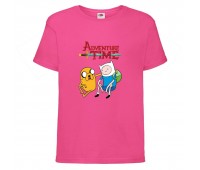 Футболка детская Время Приключений 0018 (Adventure Time) розовая (ADT pnc 0018) 104 см Футболка детская Время Приключений 0018 (Adventure Time) розовая (ADT pnc 0018) 104 см