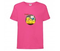 Футболка детская Время Приключений 0019 (Adventure Time) розовая (ADT pnc 0019) 104 см Футболка детская Время Приключений 0019 (Adventure Time) розовая (ADT pnc 0019) 104 см