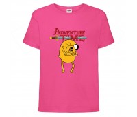 Футболка детская Время Приключений 0024 (Adventure Time) розовая (ADT pnc 0024) 104 см Футболка детская Время Приключений 0024 (Adventure Time) розовая (ADT pnc 0024) 104 см