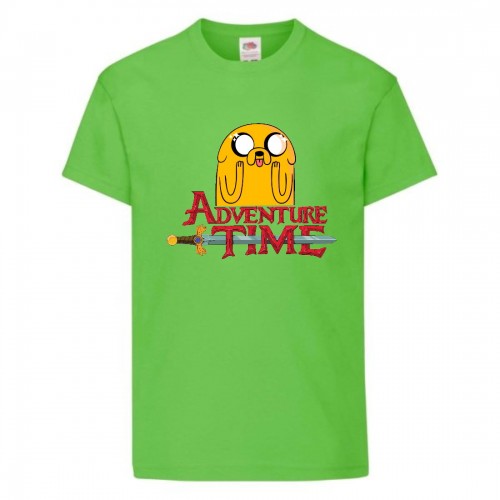 Футболка детская Время Приключений 009 (Adventure Time) светлозеленая (ADT lgrn 009) 152 см Футболка детская Время Приключений 009 (Adventure Time) светлозеленая (ADT lgrn 009) 152 см