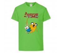 Футболка детская Время Приключений 0012 (Adventure Time) светлозеленая (ADT lgrn 0012) 104 см Футболка детская Время Приключений 0012 (Adventure Time) светлозеленая (ADT lgrn 0012) 104 см