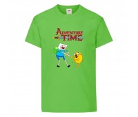Футболка детская Время Приключений 0017 (Adventure Time) светлозеленая (ADT lgrn 0017) 104 см Футболка детская Время Приключений 0017 (Adventure Time) светлозеленая (ADT lgrn 0017) 104 см