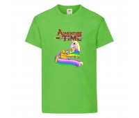Футболка детская Время Приключений 0021 (Adventure Time) светлозеленая (ADT lgrn 0021) 104 см Футболка детская Время Приключений 0021 (Adventure Time) светлозеленая (ADT lgrn 0021) 104 см