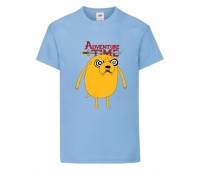 Футболка детская Время Приключений 003 (Adventure Time) голубая (ADT lbl 003) 104 см Футболка детская Время Приключений 003 (Adventure Time) голубая (ADT lbl 003) 104 см