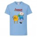 Футболка детская Время Приключений 0013 (Adventure Time) голубая (ADT lbl 0013) 104 см Футболка детская Время Приключений 0013 (Adventure Time) голубая (ADT lbl 0013) 104 см