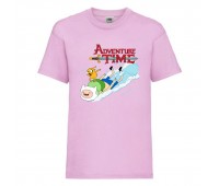 Футболка детская Время Приключений 005 (Adventure Time) светлорозовая (ADT lpn 005) 104 см Футболка детская Время Приключений 005 (Adventure Time) светлорозовая (ADT lpn 005) 104 см