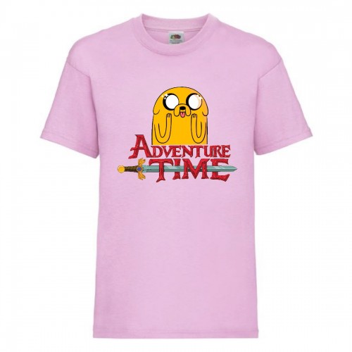 Футболка детская Время Приключений 009 (Adventure Time) светлорозовая (ADT lpn 009) 140 см Футболка детская Время Приключений 009 (Adventure Time) светлорозовая (ADT lpn 009) 140 см