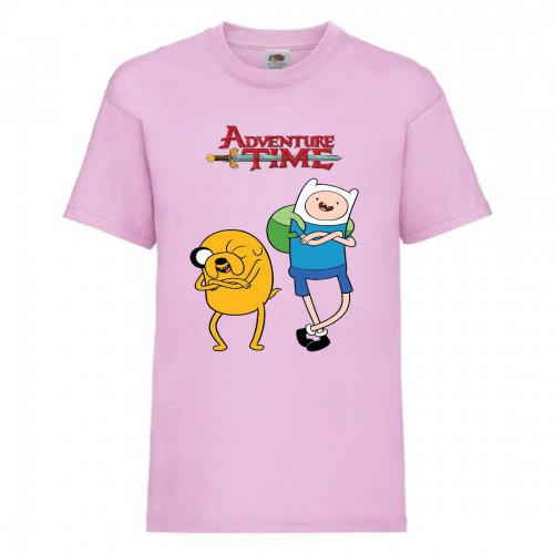 Футболка детская Время Приключений 0013 (Adventure Time) светлорозовая (ADT lpn 0013) 152 см Футболка детская Время Приключений 0013 (Adventure Time) светлорозовая (ADT lpn 0013) 152 см