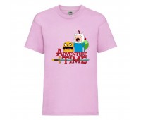 Футболка детская Время Приключений 0014 (Adventure Time) светлорозовая (ADT lpn 0014) 104 см Футболка детская Время Приключений 0014 (Adventure Time) светлорозовая (ADT lpn 0014) 104 см