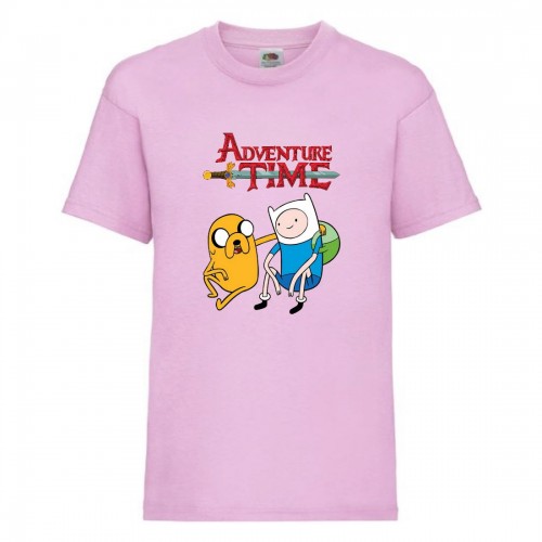 Футболка детская Время Приключений 0018 (Adventure Time) светлорозовая (ADT lpn 0018) 152 см Футболка детская Время Приключений 0018 (Adventure Time) светлорозовая (ADT lpn 0018) 152 см