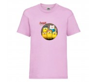 Футболка детская Время Приключений 0019 (Adventure Time) светлорозовая (ADT lpn 0019) 104 см Футболка детская Время Приключений 0019 (Adventure Time) светлорозовая (ADT lpn 0019) 104 см