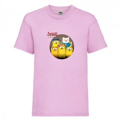 Футболка детская Время Приключений 0019 (Adventure Time) светлорозовая (ADT lpn 0019) 152 см Футболка детская Время Приключений 0019 (Adventure Time) светлорозовая (ADT lpn 0019) 152 см
