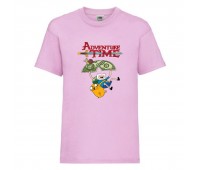 Футболка детская Время Приключений 0023 (Adventure Time) светлорозовая (ADT lpn 0023) 104 см Футболка детская Время Приключений 0023 (Adventure Time) светлорозовая (ADT lpn 0023) 104 см
