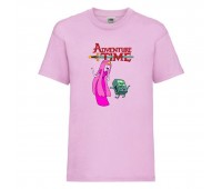 Футболка детская Время Приключений 0025 (Adventure Time) светлорозовая (ADT lpn 0025) 104 см Футболка детская Время Приключений 0025 (Adventure Time) светлорозовая (ADT lpn 0025) 104 см