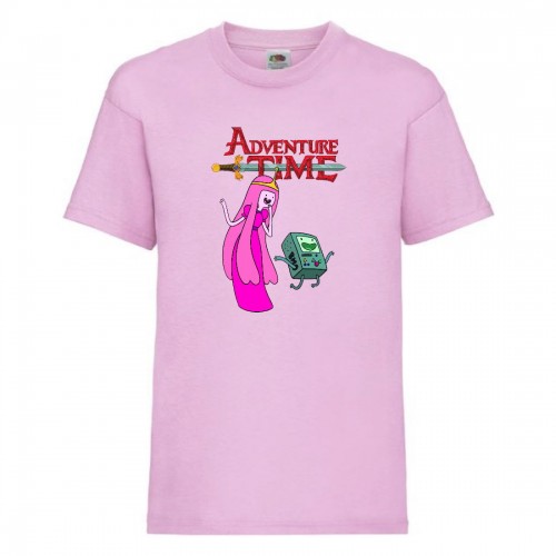 Футболка детская Время Приключений 0025 (Adventure Time) светлорозовая (ADT lpn 0025) 152 см Футболка детская Время Приключений 0025 (Adventure Time) светлорозовая (ADT lpn 0025) 152 см