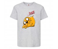 Футболка детская Время Приключений 006 (Adventure Time) серая (ADT gry 006) 104 см Футболка детская Время Приключений 006 (Adventure Time) серая (ADT gry 006) 104 см