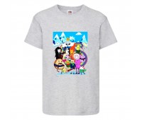 Футболка детская Время Приключений 008 (Adventure Time) серая (ADT gry 008) 104 см Футболка детская Время Приключений 008 (Adventure Time) серая (ADT gry 008) 104 см
