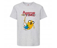 Футболка детская Время Приключений 0012 (Adventure Time) серая (ADT gry 0012) 104 см Футболка детская Время Приключений 0012 (Adventure Time) серая (ADT gry 0012) 104 см