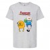 Футболка детская Время Приключений 0013 (Adventure Time) серая (ADT gry 0013) 128 см Футболка детская Время Приключений 0013 (Adventure Time) серая (ADT gry 0013) 128 см