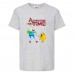 Футболка детская Время Приключений 0017 (Adventure Time) серая (ADT gry 0017) 128 см Футболка детская Время Приключений 0017 (Adventure Time) серая (ADT gry 0017) 128 см