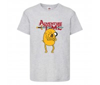 Футболка детская Время Приключений 0024 (Adventure Time) серая (ADT gry 0024) 104 см Футболка детская Время Приключений 0024 (Adventure Time) серая (ADT gry 0024) 104 см