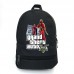 Рюкзак ГТА подростковый BIG School Bag (gta 002) черный  (43 х 30  х 17 см)