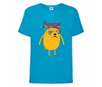 Футболка детская Время Приключений 003 (Adventure Time) синяя (ADT blu 003) 104 см Футболка детская Время Приключений 003 (Adventure Time) синяя (ADT blu 003) 104 см