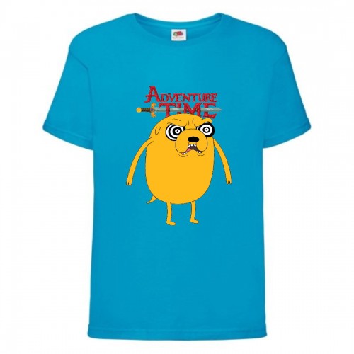 Футболка детская Время Приключений 003 (Adventure Time) синяя (ADT blu 003) 116 см Футболка детская Время Приключений 003 (Adventure Time) синяя (ADT blu 003) 116 см