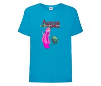 Футболка детская Время Приключений 0025 (Adventure Time) синяя (ADT blu 0025) 104 см Футболка детская Время Приключений 0025 (Adventure Time) синяя (ADT blu 0025) 104 см