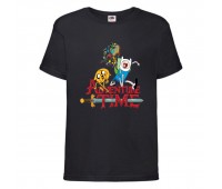 Футболка детская Время Приключений 002 (Adventure Time) черная (ADT blc 002) 104 см Футболка детская Время Приключений 002 (Adventure Time) черная (ADT blc 002) 104 см