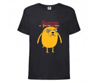 Футболка детская Время Приключений 003 (Adventure Time) черная (ADT blc 003) 104 см Футболка детская Время Приключений 003 (Adventure Time) черная (ADT blc 003) 104 см