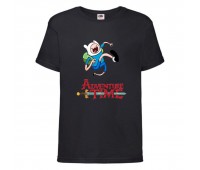 Футболка детская Время Приключений 004 (Adventure Time) черная (ADT blc 004) 104 см Футболка детская Время Приключений 004 (Adventure Time) черная (ADT blc 004) 104 см