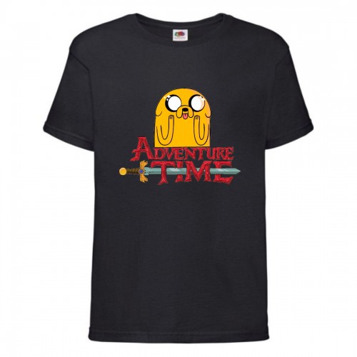 Футболка детская Время Приключений 009 (Adventure Time) черная (ADT blc 009) 116 см Футболка детская Время Приключений 009 (Adventure Time) черная (ADT blc 009) 116 см