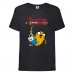Футболка детская Время Приключений 0012 (Adventure Time) черная (ADT blc 0012) 104 см Футболка детская Время Приключений 0012 (Adventure Time) черная (ADT blc 0012) 104 см
