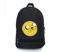 Рюкзак Время Приключений подростковый Cappuccino Toys (Adventure time 006-black)  черный