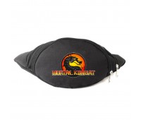 Сумка Бананка Мортал Комбат на пояс Cappuccino (Mortal Combat 001-black) черный