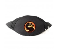 Сумка Бананка Мортал Комбат на пояс Cappuccino (Mortal Combat 002-black) черный