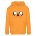 Худи детская Время Приключений 0030 (Adventure Time) оранжевый (ART orn 0030) 116 см