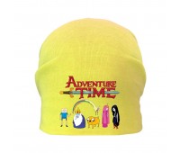 Шапка детская Время Приключений 002 (Adventure Time) желтая (ATR yel 002) 54-56 см