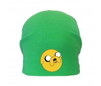 Шапка детская Время Приключений 004 (Adventure Time) зеленая (ATR grn 004) 50-52 см