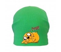 Шапка детская Время Приключений 006 (Adventure Time) зеленая (ATR grn 006) 50-52 см