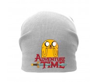 Шапка детская Время Приключений 005 (Adventure Time) серая (ATR gry 005) 50-52 см