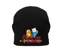 Шапка детская Время Приключений 001 (Adventure Time) черная (ATR blc 001) 50-52 см