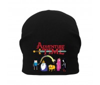 Шапка детская Время Приключений 002 (Adventure Time) черная (ATR blc 002) 50-52 см